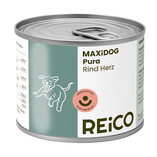MAXiDOG Pura Rind Herz 200 g