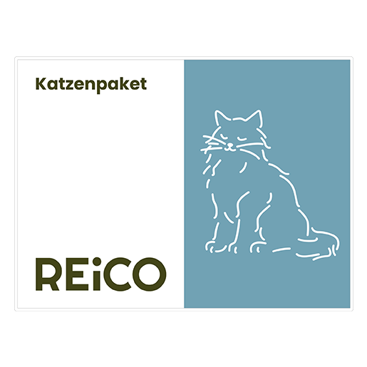 REiCO Katzenpaket mit Nassfutter und Trockenfutter-Mustern